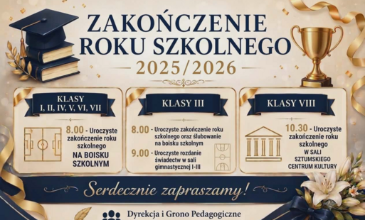 Zdjęcie do Uroczystość Zakończenia Roku Szkolnego 