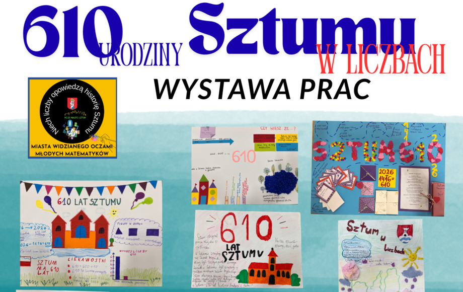 Wyniki konkursu 610. urodziny Sztumu w liczbach